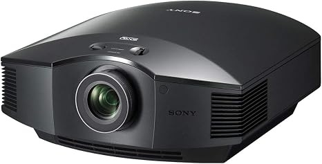 Sony Home Theater Projector VPL-HW45ES: 1080P Full HD Video Projector for TV, Movies and Gaming - Home Cinema Projector with 3 SXRD Imagers and 1,800 Lumens for - 3D Compatible