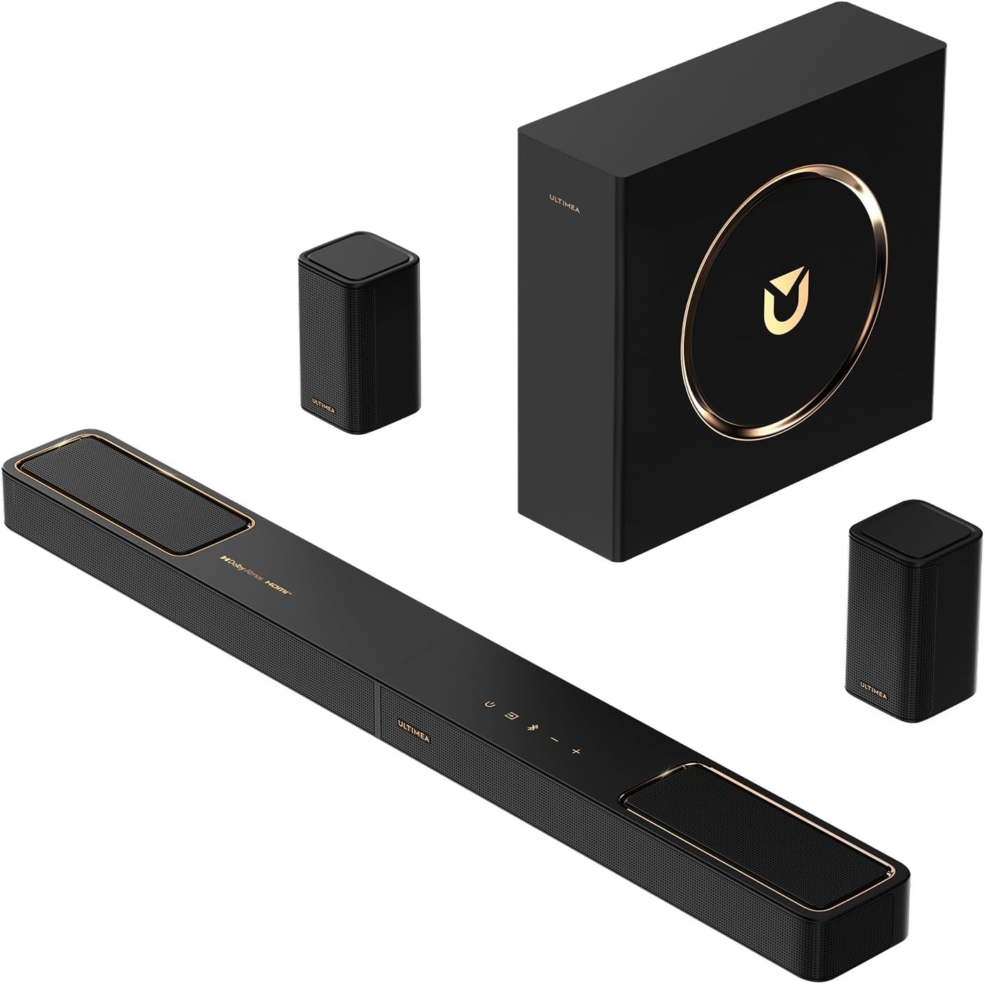 ULTIMEA 5.1.2ch Sound Bar with Dolby Atmos (B0F5G5T3WR)