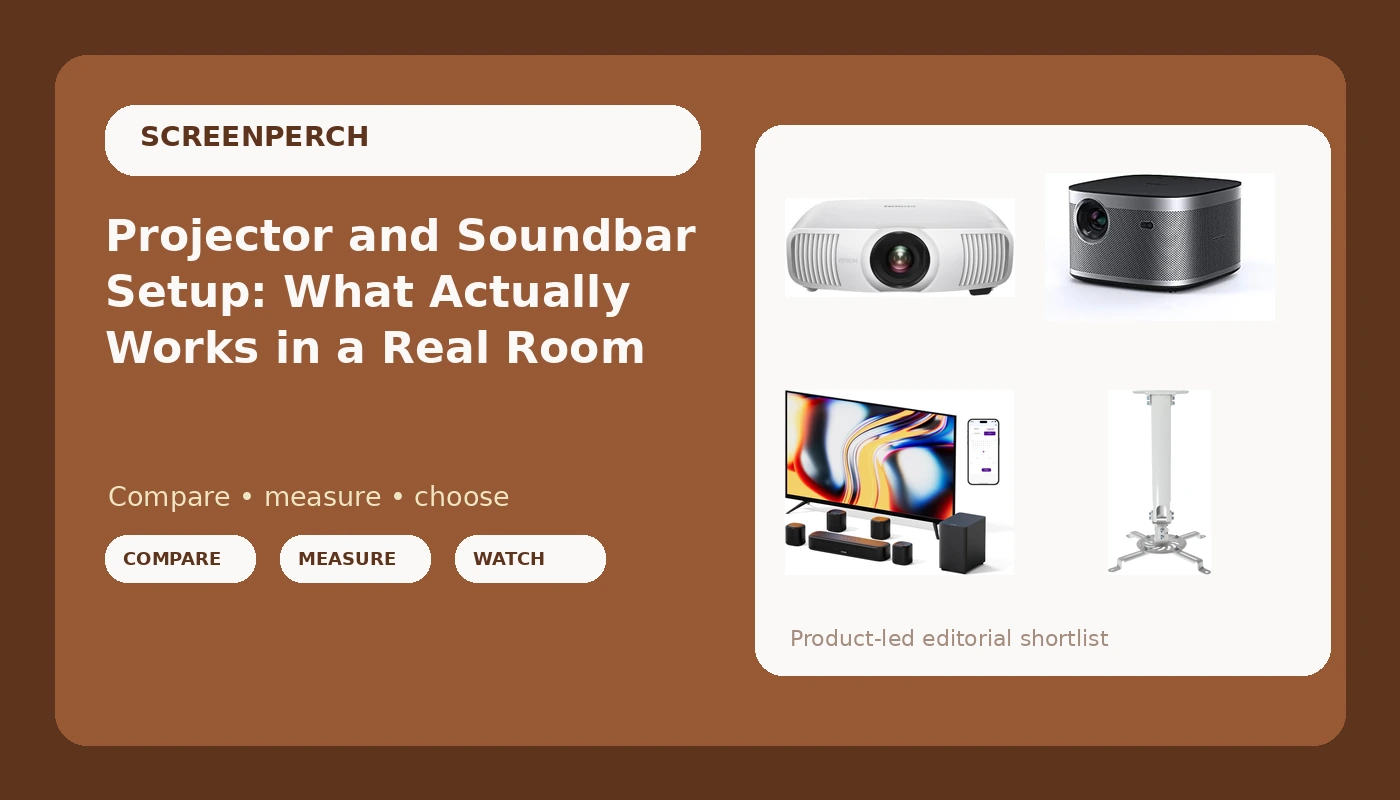 Projector and Soundbar Setup: What Actually Works in a Real Room