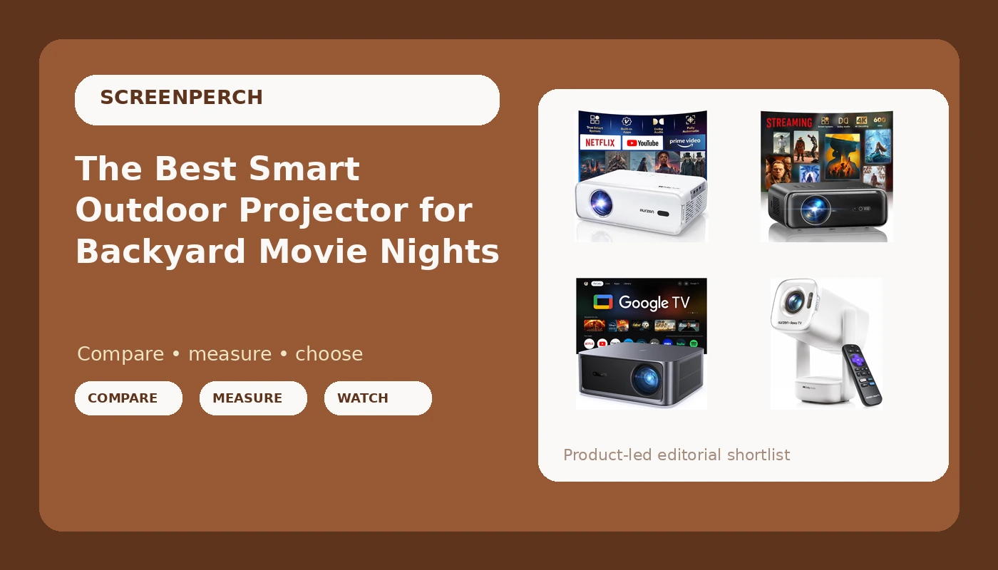 The Best Smart Outdoor Projector for Backyard Movie Nights